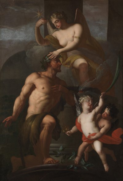 Die Apotheose des Herkules von Mattheus Terwesten